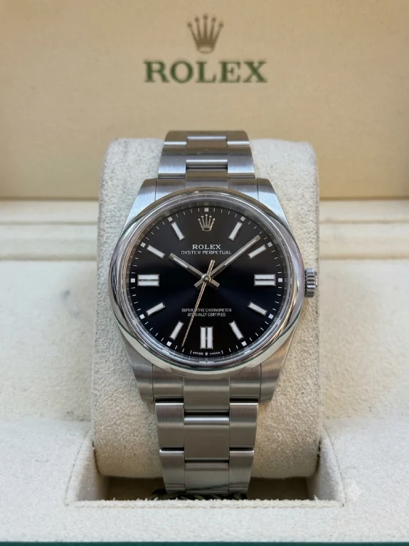 A pre-owned Rolex Oyster Perpetual
